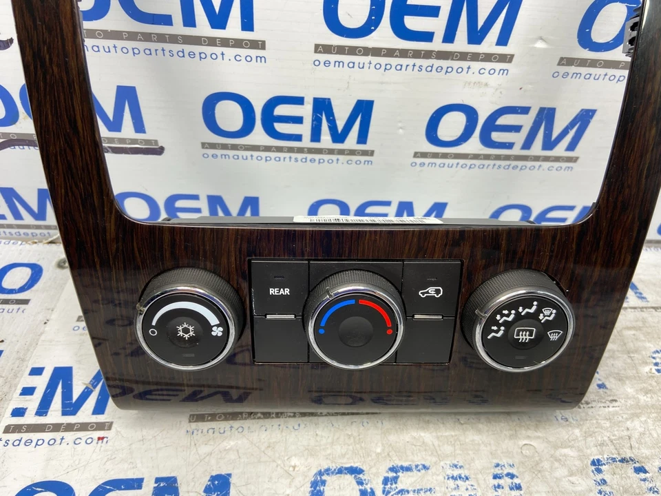 13-17 CHEVY TRAVERSE climate temperature a/c heater control bezel 22969802 OEM — 第 3/4 张图片