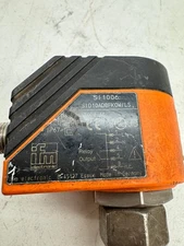 IFM ELECTRONIC ADJUSTABLE FLOW METER SENSOR SI1006