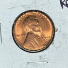 1945-D LINCOLN WHEAT CENT ~  CH BU / RED  ~ BEAUTIFUL COIN ~