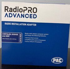 PAC CH1A-RSX Radio Replacement Interface, select 2005-18 Dodge Chrysler Jeep NEW