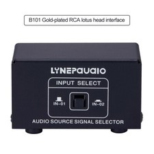 For Portable Audio Signal Selector Headphone Speaker Channel Switch Controller