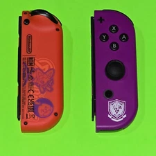 Pokemon Scarlet Violet OLED OEM Nintendo Switch JoyCons Left and Right Authentic