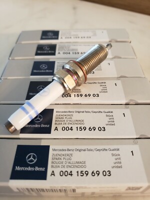 OEM GENUINE MERCEDES-BENZ AMG A0041596903 SPARK PLUG W/MB LOGO X