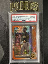 2022 Bowman Chrome Prospects Samuel Zavala Orange Shimmer 17/25 PSA 10 White Sox