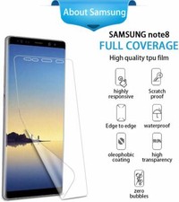 2-Pack HYDROGEL Screen Protector Samsung Galaxy S20 S21 S22 S23 Ultra Note 20