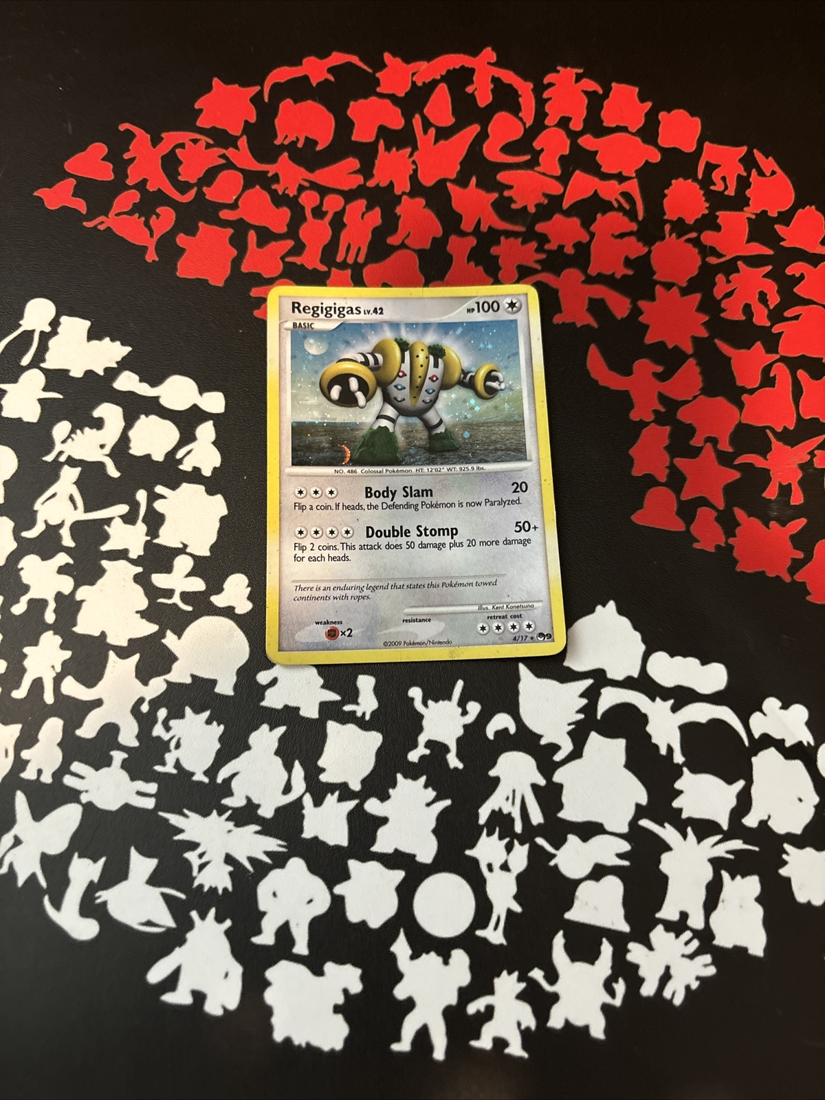 POKEMON PROMO CARD - POP SERIES 9 - REGIGIGAS 4/17 - (HOLO) 
