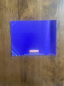 Pin Bot Nintendo NES Instruction Manual Booklet Only