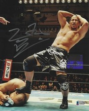 Yujiro Takahashi Signed 8x10 Photo BAS COA New Japan Pro Wrestling Bullet Club 4