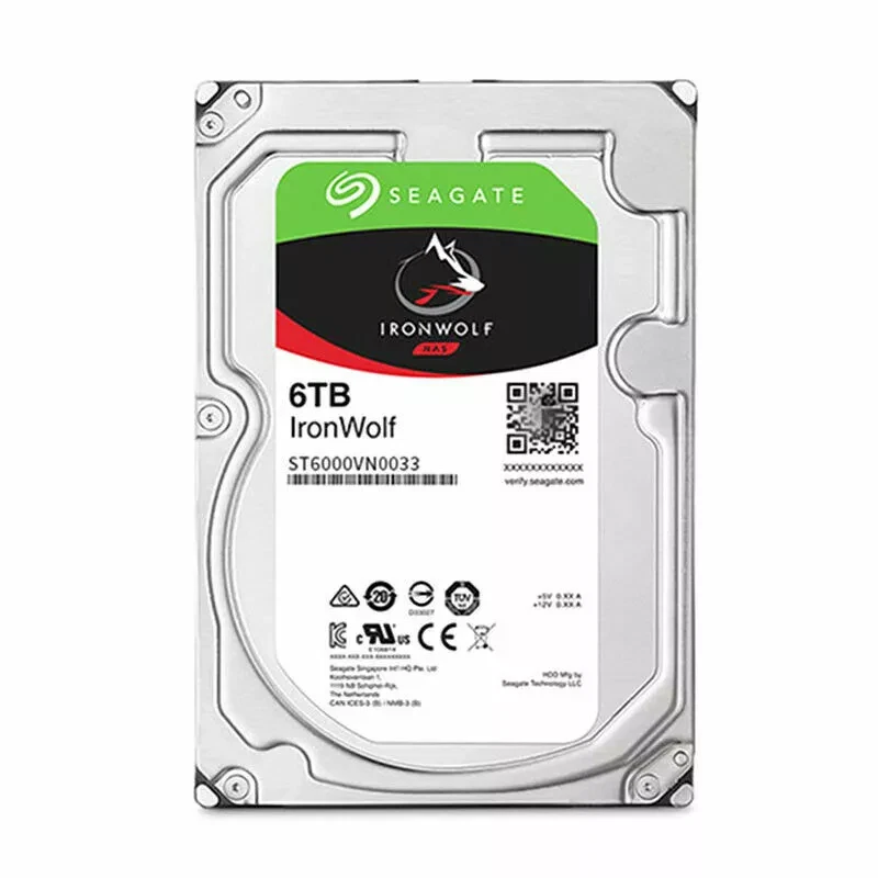 Seagate ST6000VN0033 Iron Wolf 6TB Multimedia Server Storage Internal 3.5" SATA - Image 3 of 4