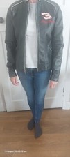 Dale Earnhardt Womans Leather Jacket(wilson)
