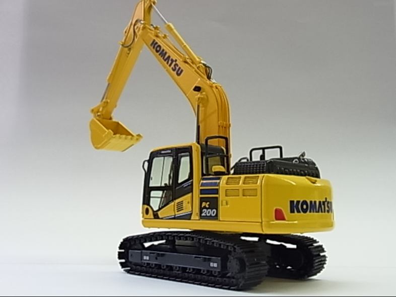 コマツ PC200i-11 ミニチュア重機 1/50 KOMATSU Hydraulic excavator KPC200-11 1/50 miniature model Limited