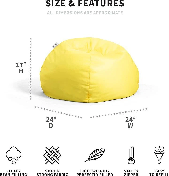 Update 165+ kid size bean bag chairs latest kidsdream.edu.vn