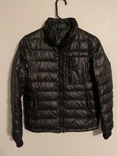 J.Crew B3903 Lightweight Puffer Down Fill Black Jacket Coat - Women's XSmall XS