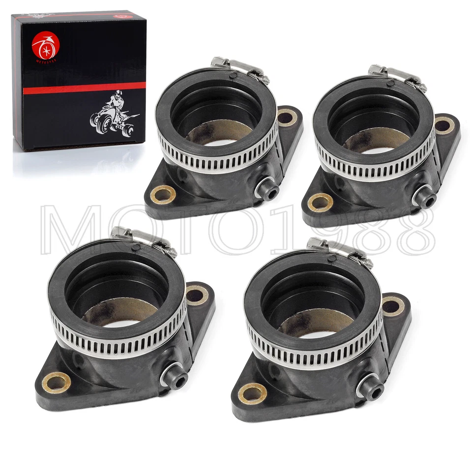  Left Right Carb Intake Manifold Boot for Suzuki Gs850 GS850G GS850GL 1980-1983  - Image 4 of 4