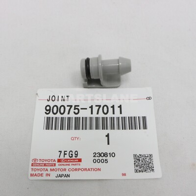 90075-17011 Toyota OEM Genuine JOINT, HEADLAMP CLEANER ELBOW, NO.2 