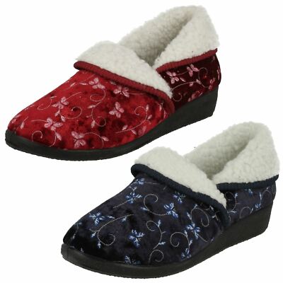 Ladies Four Seasons House Slippers Edith UK - Main Image