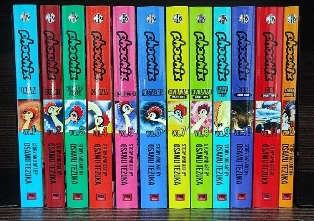 Manga Phoenix By Osamu Tezuka Volume 1-12(END) FULL Set English