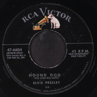 ELVIS PRESLEY: hound dog / don't be cruel RCA 7