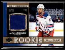 2021-22 UD Rookie Retrospective Alexis Lafreniere #H1R2D