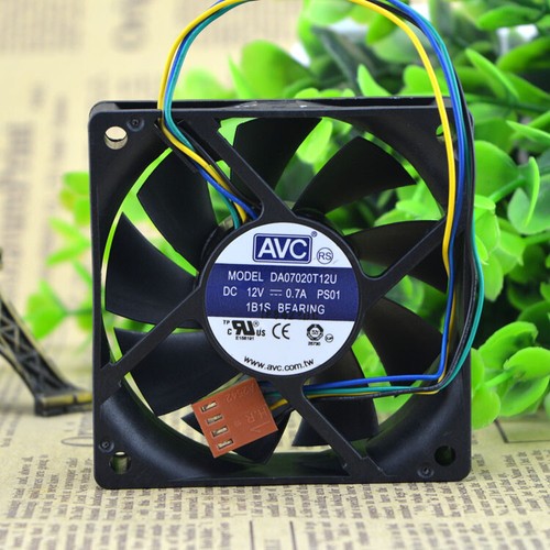 AVC DA07020T12U 7CM 70mm cpu caso ventilador de ... - Grandado