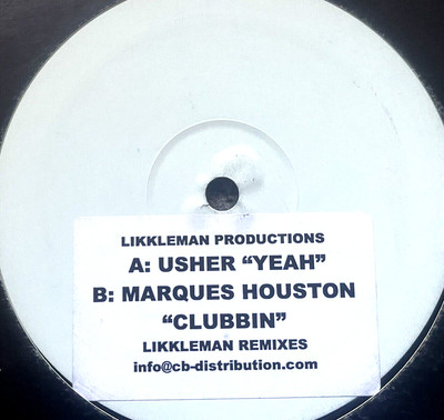 USHER - YEAH - UK GARAGE UKG REMIX !! 12'' VINYL RECORD DJ - BUY 1 GET 1 50%