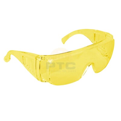 Truper LEN-SA Amber Safe Safety Glasses