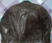 GIUBBOTTO IN VERA PELLE COLORE NERO Harley Davidson