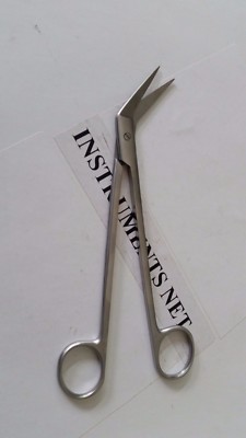ODM Potts Smith Scissors 7.5" 45Âş Curved - Surgical Veterinary Instruments