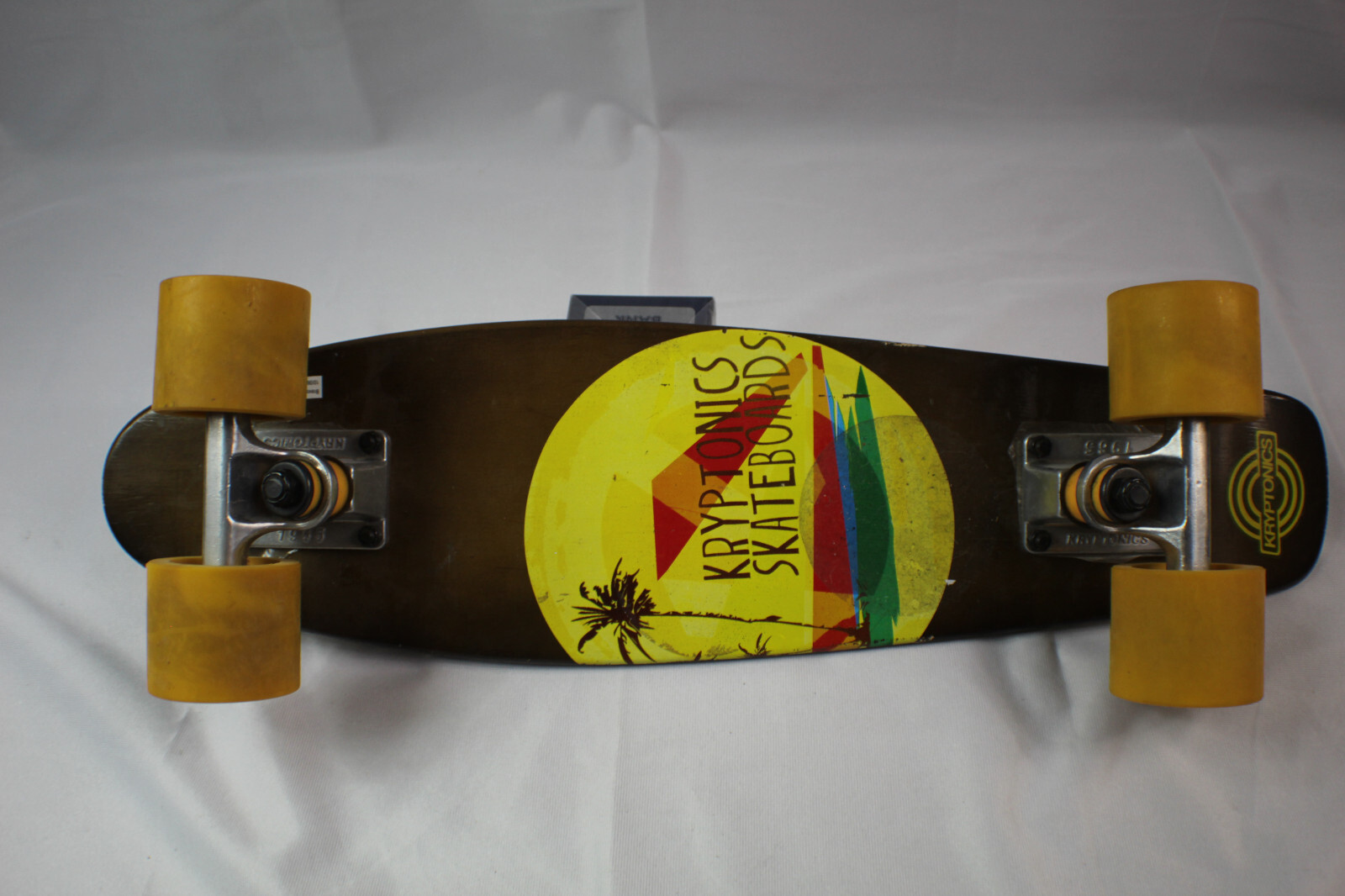 Wood KRYPTONICS BRAVO SPORTS 22&rdquo; Mini Skateboard Palm Tree