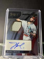 Hans Crouse Phillies, no RJA-HC 57/199 rookie patch auto 2022 Panini Select