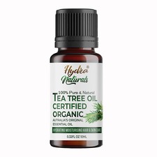 100% Pure Tea Tree Essential Oil Certified Organic Face Skin Hair Aromatherapy