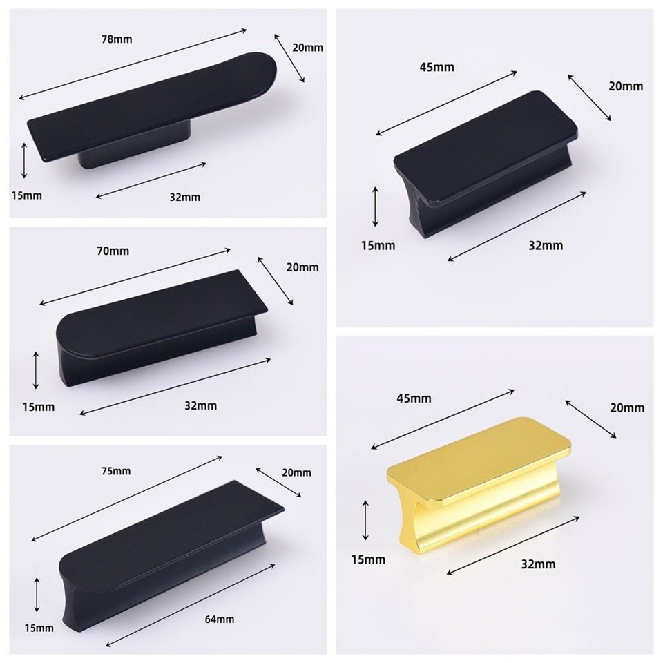 2 pcs Sliding Door Aluminum Alloy Door Handle Cupboard Handles Door eBay