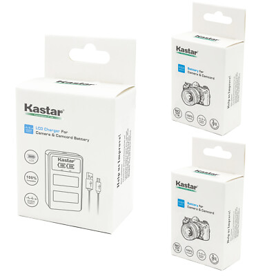 Kastar Replacement Battery & Charger Kit For Canon LP-E10 - Compatible With EOS Rebel T3, T5, T6, T7