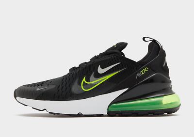 nike air max 270 junior black and green