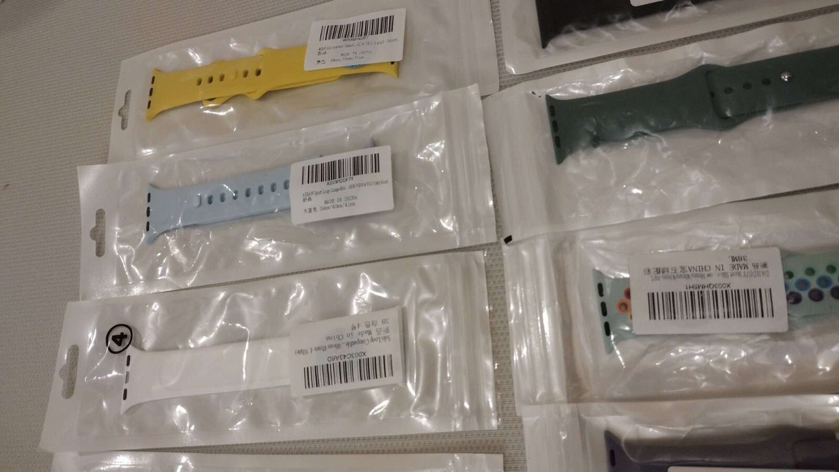 Wholesale Bulk Lot 12 NEW iPhone Compatible Smart Watch Bands  display picture 1