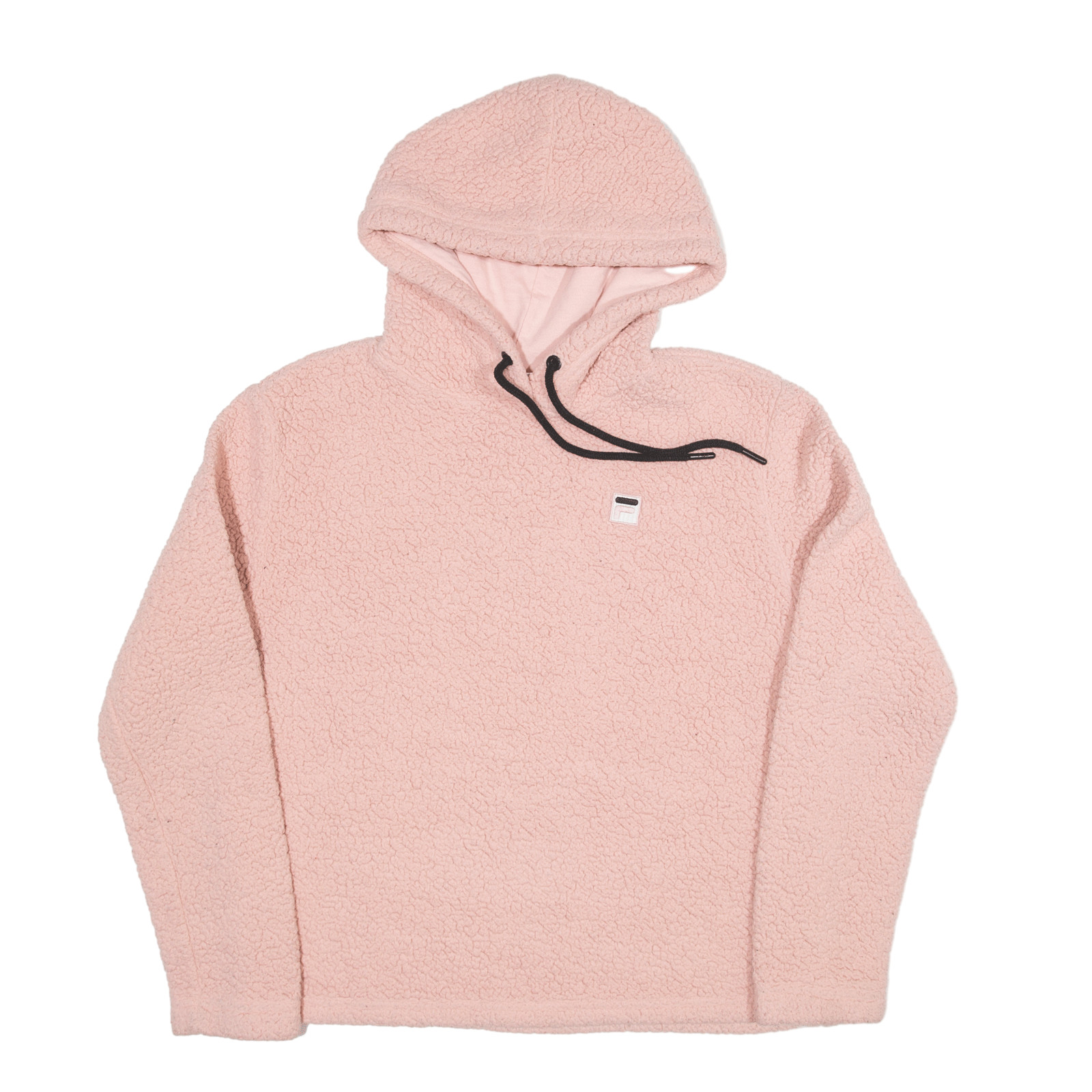 FILA Felpa con Cappuccio Rosa Pullover Donna S