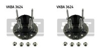 Skf 2X Radnabe Radlagersatz Hinten FüR Opel Vectra C Caravan Saab 9-3 Cabriolet