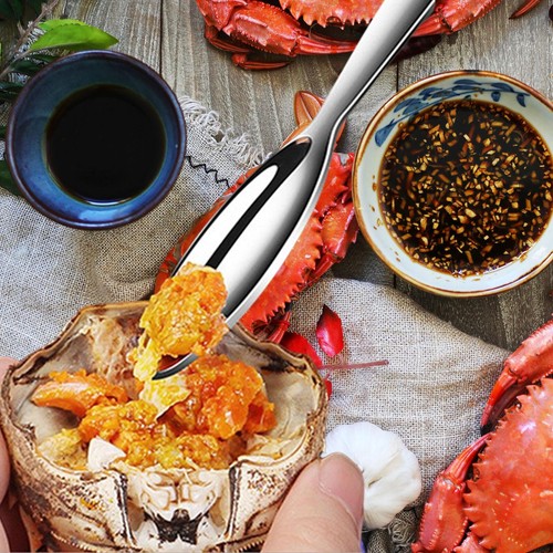 Crab Cracker Tool Lobster Crackers Crab Leg Picks and Forks Seafood Tools Set - Picture 6 of 9