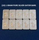 (20) 1 Gram .999 Fine SILVER   Bar LOT