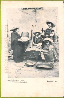 aa5637 - ECUADOR - Vintage Postcard - ETHNIC - Indios