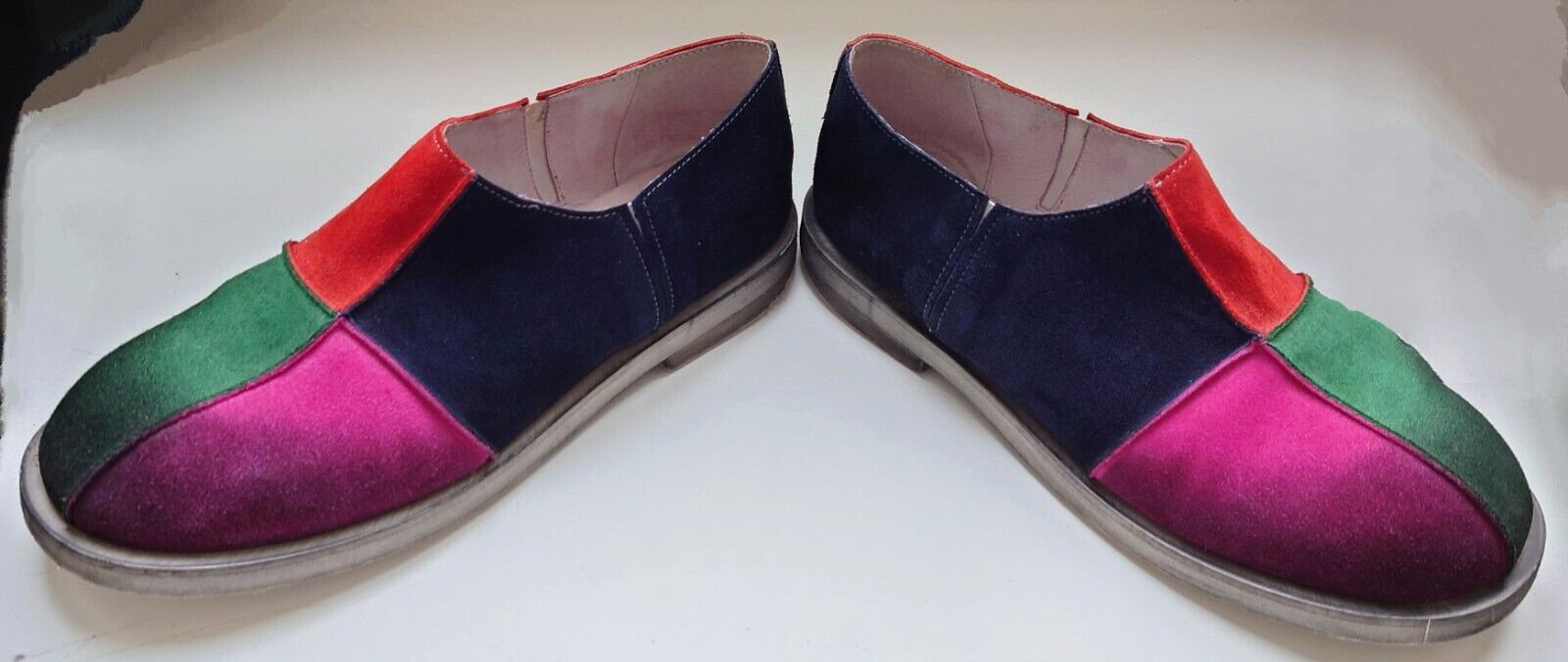 Rundholz Black Label Patchwork Multicolour Suede … - image 5