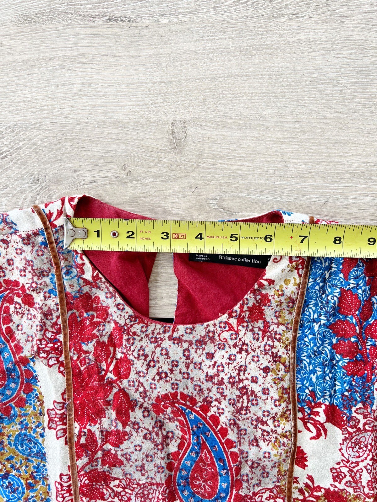 Zara Trafaluc Collection Patchwork Boho Floral Co… - image 12