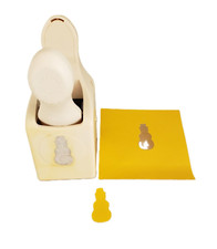 Martha Stewart Snowman Craft Paper Punch Scrapbook Felt Cardstock Thin Metal