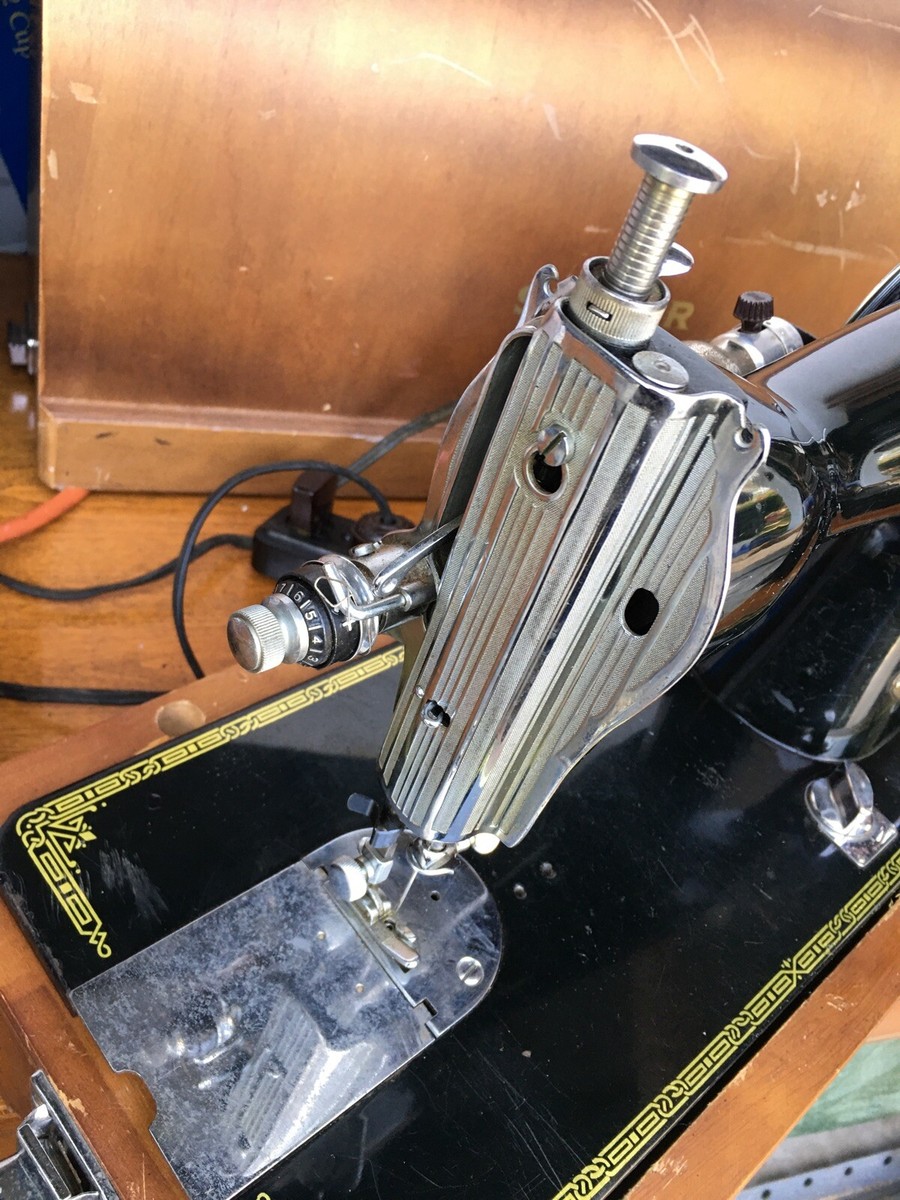1950s SINGER De Luxe Portable Sewing Machine Japan | eBay