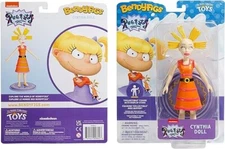 New BendyFigs Nickelodeon Rugrats 7" Cynthia Bendable Poseable Doll Figure RARE
