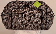 VERA BRADLEY Stroll Around Baby Bag ZEBRA 14871-713 Diaper Bag NWT Tote