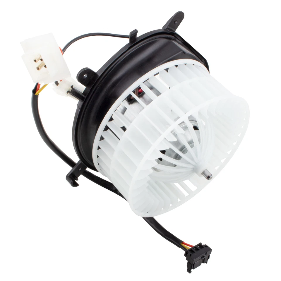 Motor soplador con jaula de ventilador para Mercedes-Benz W210 E300 E320 E420 E430 E55 AMG Foto 3 de 4