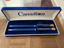 Canadian Airlines International Ballpoint Pen & Pencil Set In Original Box – New