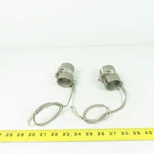 Fast Heat BS020137 Band Heater 120V 525W Adjustable 1.4" ID Lot Of 2