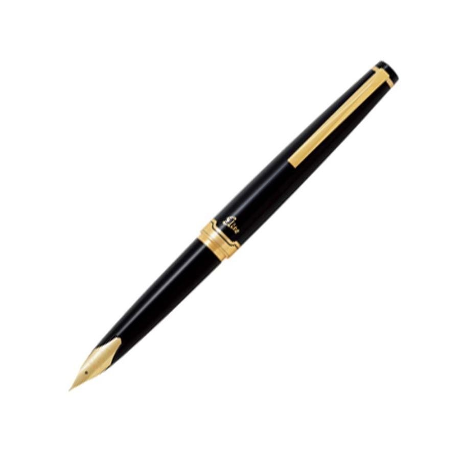 PILOT Elite 万年筆 18K インセットニブ ブラック Pilot Namiki Elite 95S Fountain Pen [Black] Nib[EF/F/M] FES-1MM-B